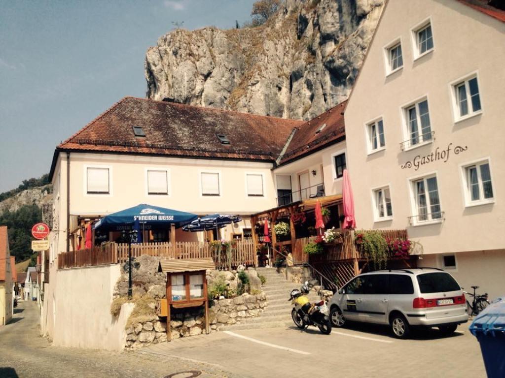 Gasthaus Felsenwastl Essing Eksteriør bilde