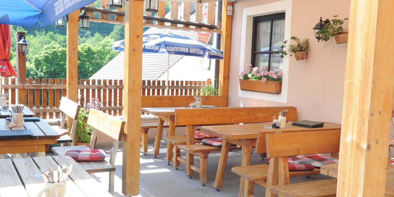 Gasthaus Felsenwastl Essing Eksteriør bilde